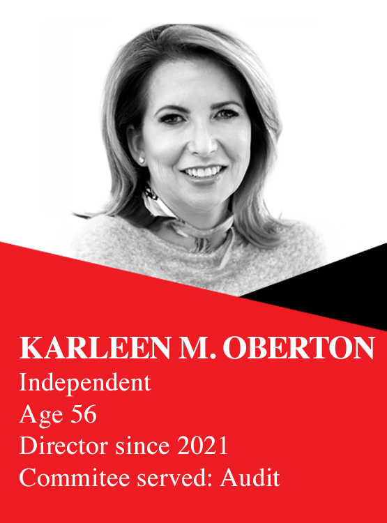 Portrait of Karleen M. Oberton