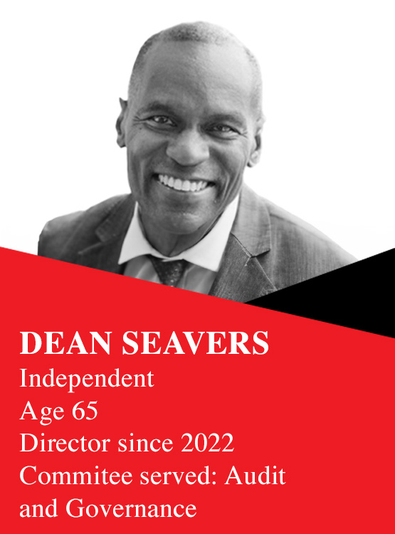 Portrait of Dean Seavers