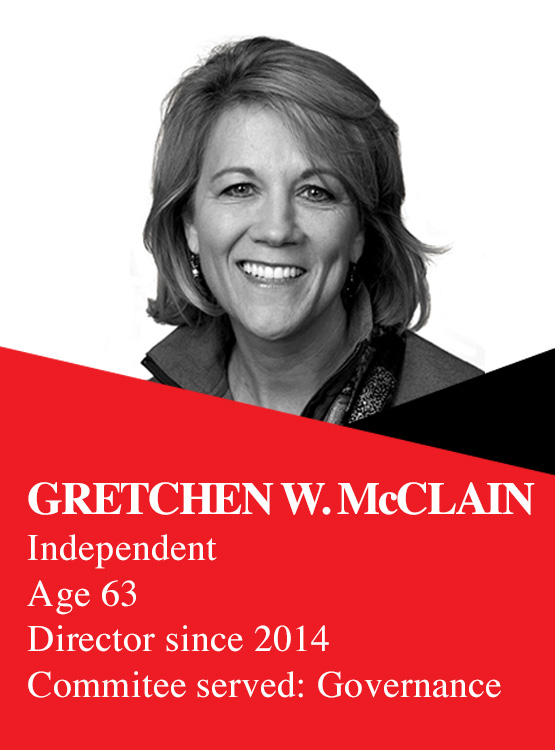 Portrait of Gretchen W. McClain